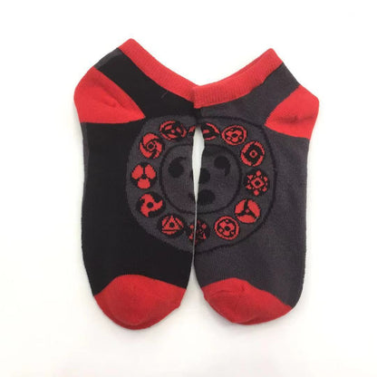 Naruto Socks for Men and Women: Naruto, Sasuke, Kakashi, Akatsuki. Breathable, Sweat-wicking, Comfortable, Ideal Gift 