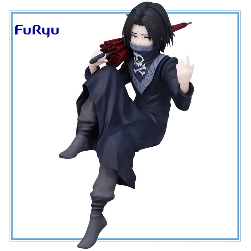 Figura Original FuRyu Hunter x Hunter de 10cm | Figura oficial de Feitan Noodle Stopper, ¡perfecta para decorar tu escritorio o regalar a los fanáticos de Hunter x Hunter!