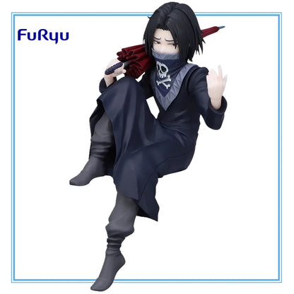 Figura Original FuRyu Hunter x Hunter de 10cm | Figura oficial de Feitan Noodle Stopper, ¡perfecta para decorar tu escritorio o regalar a los fanáticos de Hunter x Hunter!