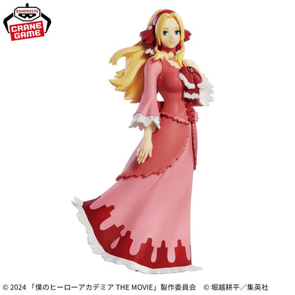 Figuras BANPRESTO My Hero Academia de 16-17 cm | Figura auténtica que representa a Anna Shelbino y Giulio Gandini de My Hero Academia: Your Next The Movie. Modelo original, perfecto para coleccionistas y fans del anime.