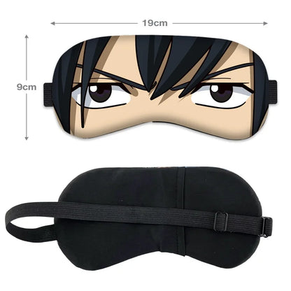 Masque de sommeil Fairy Tail, un bandeau doux et créatif pour les yeux. Idéal pour les siestes et pour protéger vos yeux, parfait pour les fans d'anime !