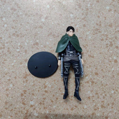 Figuras de Ataque a los Titanes | Conjunto de 10 figuras de acción de Attack on Titan. Perfectas para niños y coleccionistas, estas figuras son ideales como juguetes o regalos para los fanáticos del anime. 