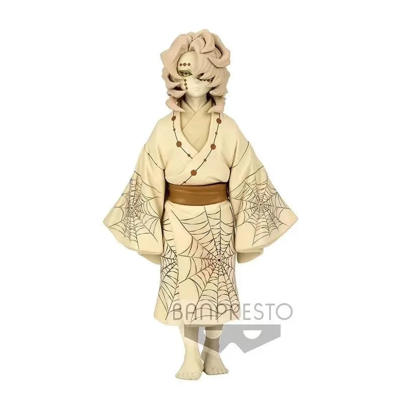 14cm Figurine Banpresto Demon Slayer | Figurine en PVC de Rui, membre des Douze Kizuki de Kimetsu no Yaiba, modèle détaillé idéal pour les collections et comme décoration