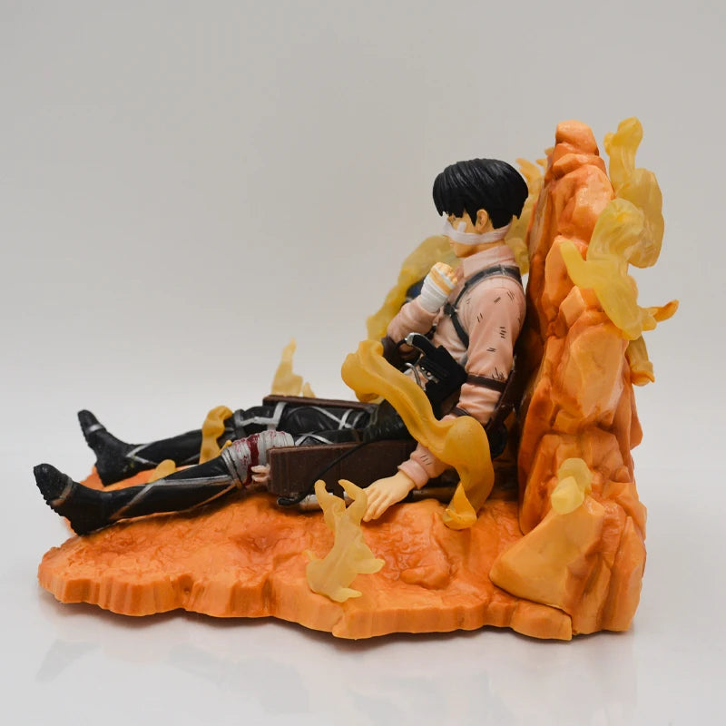 15cm Attack on Titan Figure | Levi Ackerman Figure. This detailed model is a must-have for anime fans. Perfect for collection or as a gift 