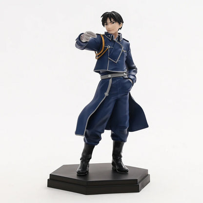 17cm Figurine Fullmetal Alchemist | Figurines POP UP PARADE détaillées de Roy Mustang et Riza Hawkeye. Idéal pour les fans et collectionnuers de l'anime