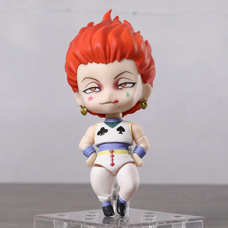 Figura Cazador x Cazador de 10 cm | Adorable figura de acción con personajes icónicos del anime HxH, ideal para coleccionistas. ¡Un regalo creativo perfecto para los fanáticos del anime!