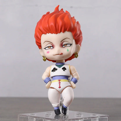 Figura Cazador x Cazador de 10 cm | Adorable figura de acción con personajes icónicos del anime HxH, ideal para coleccionistas. ¡Un regalo creativo perfecto para los fanáticos del anime!