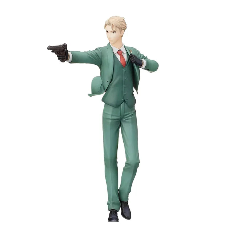 Figuras SEGA SPY×FAMILIAR | Figuras oficiales de SEGA que representan a Loid Forger en acción. Diseñada para los fanáticos de SPY×FAMILY, esta figura es perfecta como artículo de colección o regalo para niños. 