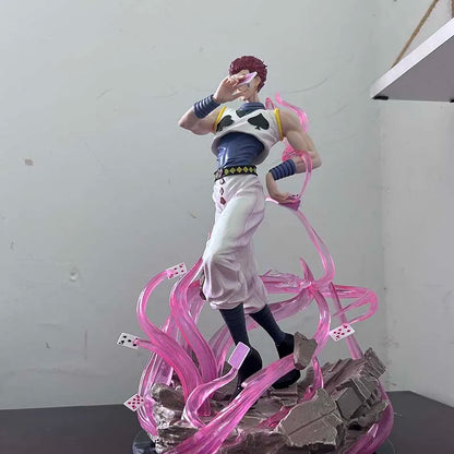 35cm Hunter X Hunter Figure | Impressive collectible statue representing Isoka, the famous charismatic antagonist of Hunter x Hunter. This figure is a detailed and high-quality collectible model ideal for anime fans 