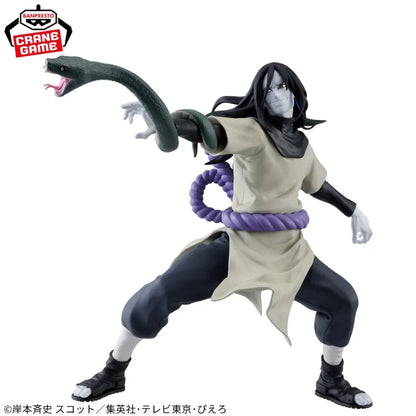 15cm Figurine Bandai Banpresto (édition Vibration Stars) Naruto | Modèle en PVC représentant Orochimaru, parfait pour les collectionneurs et les fans d'anime. Idéal comme cadeau de Noël ou décoration