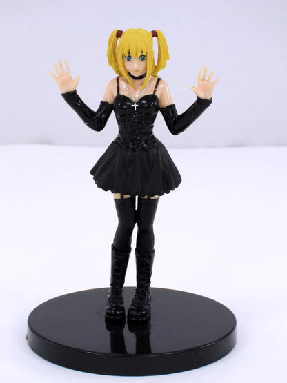 Figura de la nota de muerte de 12 cm | Figura de PVC de Misa Amane, personaje icónico de Death Note, perfecta para coleccionistas y como regalo para fans.