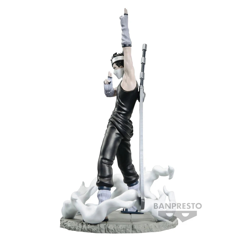 Figura Bandai Banpresto de 12 cm (Edición Memorable Saga) Naruto | Figura de acción de PVC de Zabuza Momochi, ideal para coleccionistas y fans de Naruto. Perfecto como decoración de escritorio o regalo para niños.
