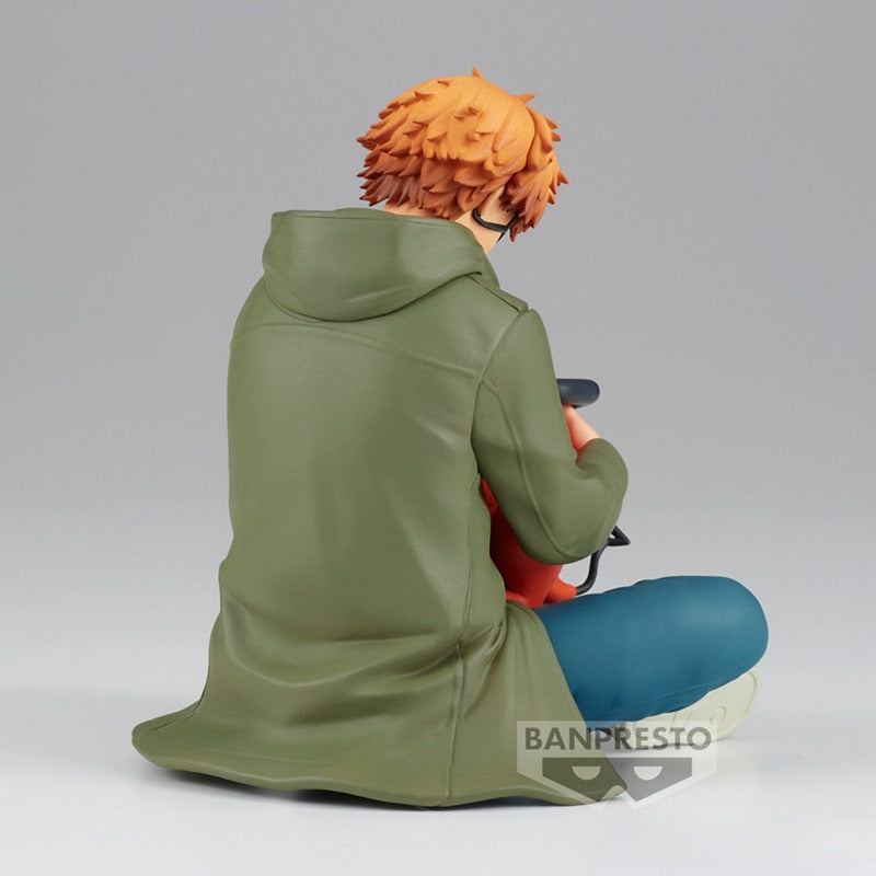 Figura Bandai Banpresto de 12 cm (Colección Break Time Vol. 1) Hombre motosierra | Modelo de acción de Denji y Pochita, perfecto como regalo para coleccionistas y fans del anime.