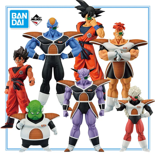 BANDAI Ichiban KUJI Dragon Ball Z Son Goku Ginyu Force Ginyu Jeice Burter Recoom Guldo Ver. PVC Anime Action Figures Model Toy