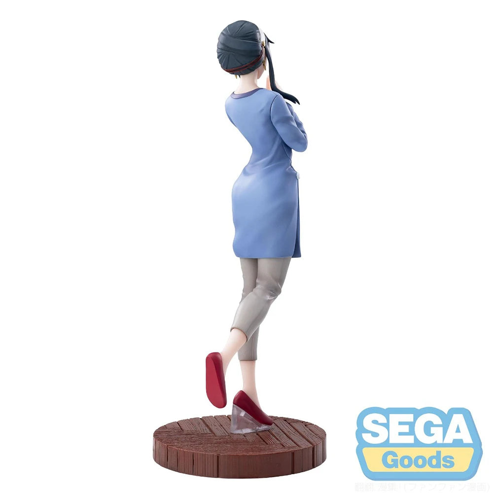 Figura Espía x Familia de 21 cm | Figura de SEGA Luminasta que representa a Yor Forger con su atuendo del segundo final de la temporada 1 de Spy x Family. Perfecto para coleccionistas y fans del anime, ideal como decoración o como regalo. 