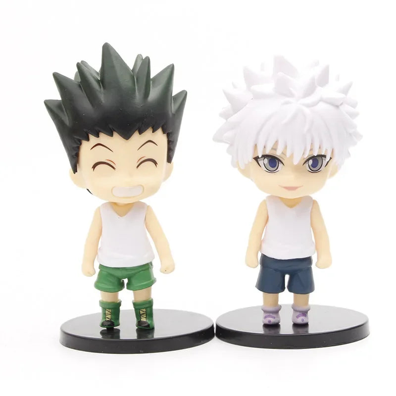 Figuras Hunter x Hunter de 11 cm | Figuras coleccionables con personajes icónicos del anime, estas figuras detalladas son ideales para los fanáticos de Hunter x Hunter. 