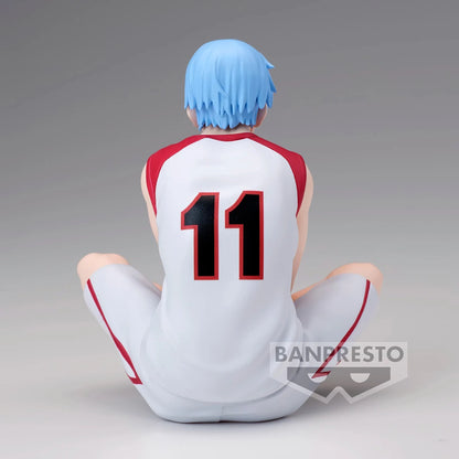 Figuras BANDAI BANPRESTO Kuroko's Basketball ÚLTIMO PARTIDO | Figuras de anime de Kuroko, Kagami, Aomine, Akashi, Murasakibara, Kise y Midorima en pose informal con el cachorro Kuro Junior. Ideal para aficionados y coleccionistas.