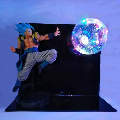 Dragon Ball | Goku, Gogeta et Broly, dotée d'une fonction d'éclairage LED. Parfaite pour la décoration de chambre et ajoute une touche unique à votre collection. Un excellent choix pour les fans de Dragon Ball Z
