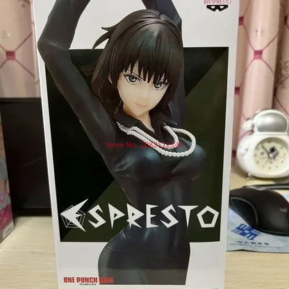 Figura BANDAI BANPRESTO One Punch Man de 22 cm | Figura oficial de Bandai que representa a Jigoku no Fubuki en una pose elegante. Ideal para fans y coleccionistas del anime, perfecto como regalo de Navidad.