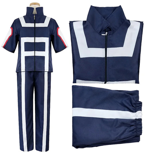Disfraz deportivo My Hero Academia | Adopta el estilo de héroe con este disfraz deportivo inspirado en My Hero Academia. Perfecto para cosplay o actividades deportivas, este uniforme combina comodidad y fidelidad al diseño anime.