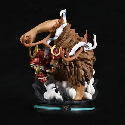 14cm Figurine One Piece | Figurine représentant Chopper dans sa tenue de l’arc Wano Onigashima. Idéale pour les fans de One Piece et les collectionneurs d’objets kawaii !