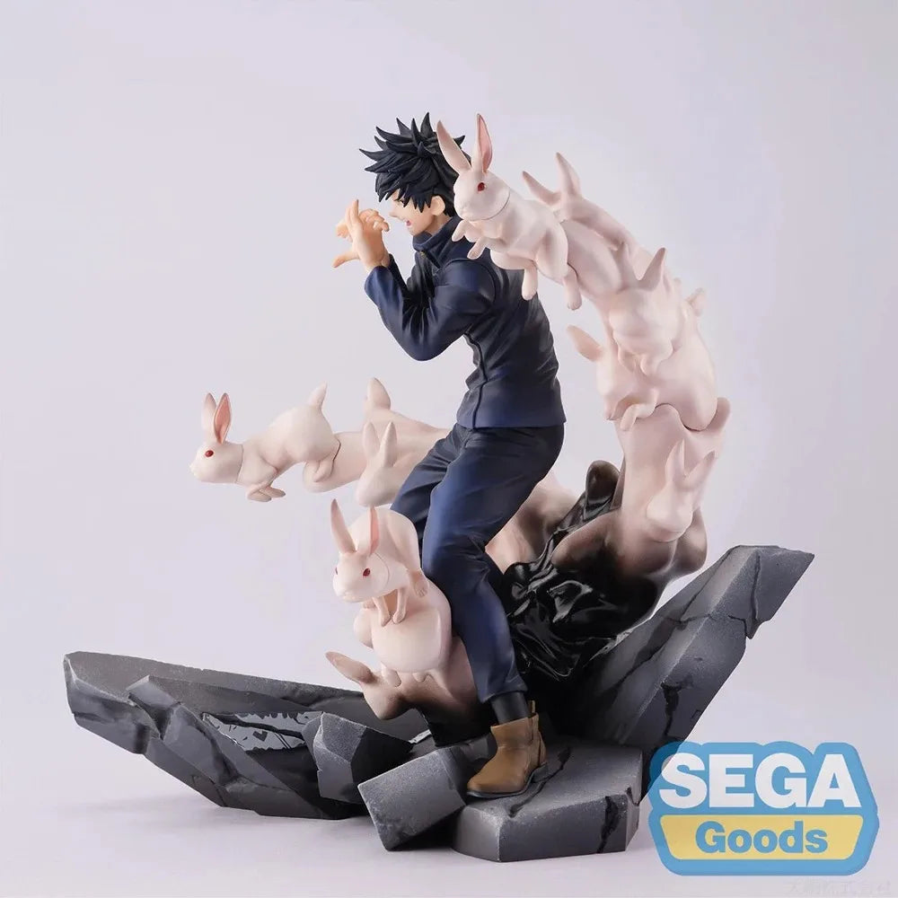 19cm Original Genuine SEGA Jujutsu Kaisen Figure | Fushiguro Megumi action figure, made by SEGA. PVC statue ideal for collectors and as a gift