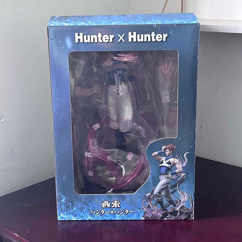 35cm Hunter X Hunter Figure | Impressive collectible statue representing Isoka, the famous charismatic antagonist of Hunter x Hunter. This figure is a detailed and high-quality collectible model ideal for anime fans 