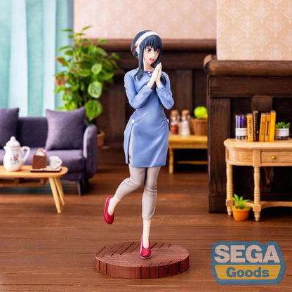 Figura Espía x Familia de 21 cm | Figura de SEGA Luminasta que representa a Yor Forger con su atuendo del segundo final de la temporada 1 de Spy x Family. Perfecto para coleccionistas y fans del anime, ideal como decoración o como regalo. 