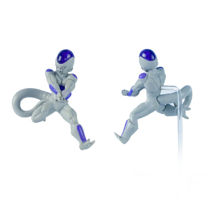 Conjunto de 8 figuras de Freezer | Dragon Ball Z: Colección de figuritas que representan las diferentes transformaciones de Freezer. Perfecto para fans y coleccionistas. 