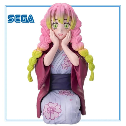 Figura Demon Slayer de 11 cm | Modelo oficial SEGA de Kanroji Mitsuri, detallado y perfecto para coleccionistas. Ideal como regalo para amigos o niños.