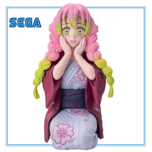 Figura Demon Slayer de 11 cm | Modelo oficial SEGA de Kanroji Mitsuri, detallado y perfecto para coleccionistas. Ideal como regalo para amigos o niños.