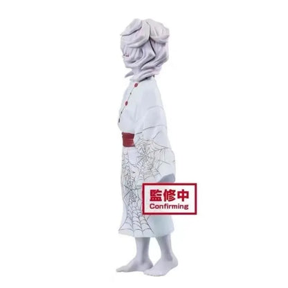 14cm Figurine Banpresto Demon Slayer | Figurine en PVC de Rui, membre des Douze Kizuki de Kimetsu no Yaiba, modèle détaillé idéal pour les collections et comme décoration