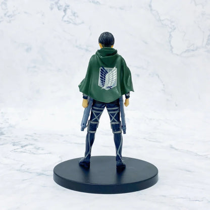 Figuras de Ataque a los Titanes de 16 cm | Figuras coleccionables que representan a Eren, Mikasa y Levi de Attack on Titan. Ideales para fanáticos y coleccionistas, estos modelos detallados traen el mundo del anime a tu espacio. 