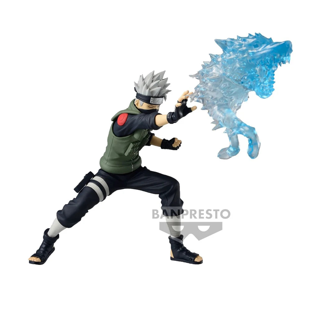 Figura Original Bandai Banpresto de 13 cm - Naruto Shippuden | Modelo de acción de Hatake Kakashi, ideal para coleccionistas y fans del manga o anime