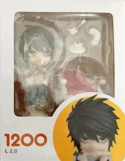 Figuras Death Note de 10 cm | Figuras de PVC de Light Yagami y L, perfectas para colecciones o fans del anime.