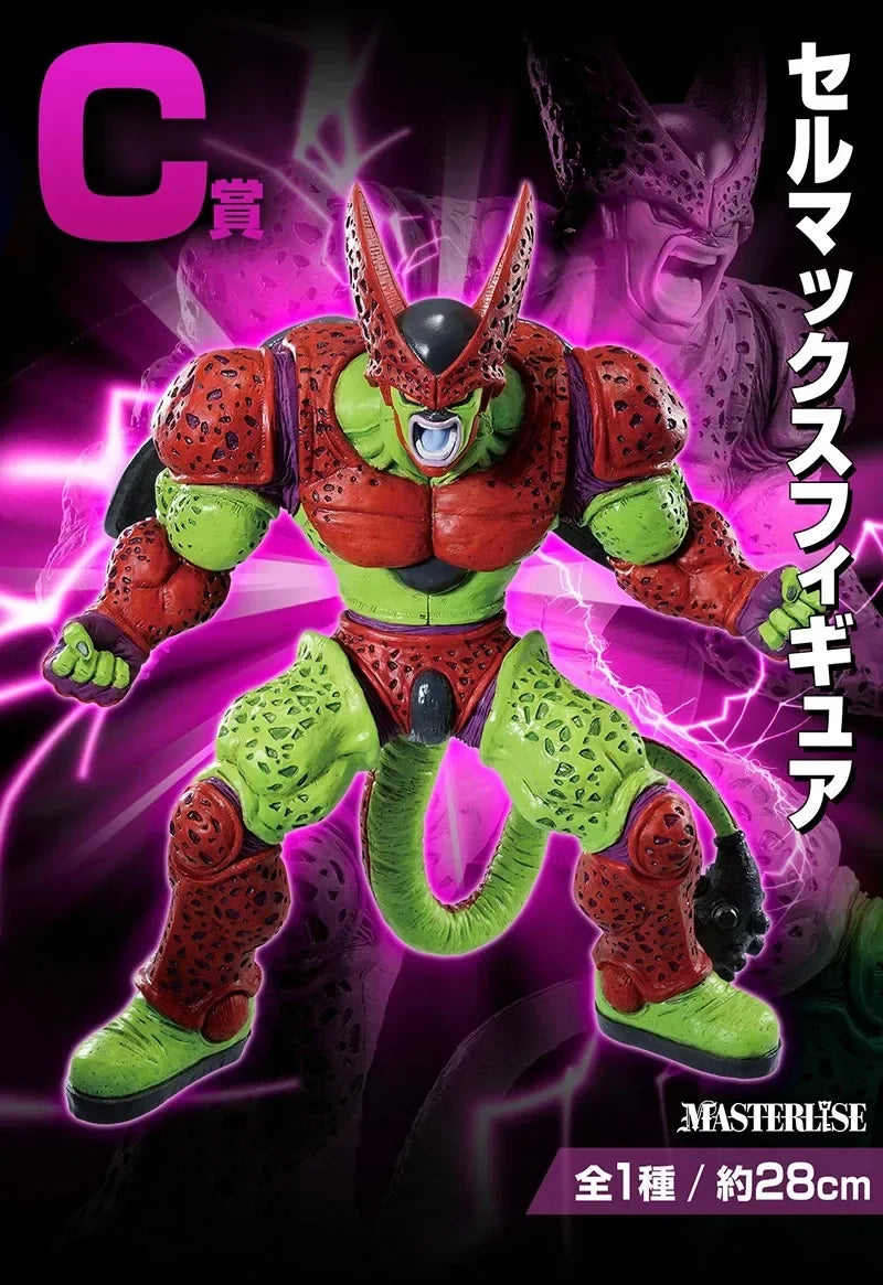 BANDAI Ichiban KUJI Dragon Ball Super Son Gohan BEAST Orange Piccolo Cell MAX Gotenks Buu PVC Anime Action Figures Model Toy