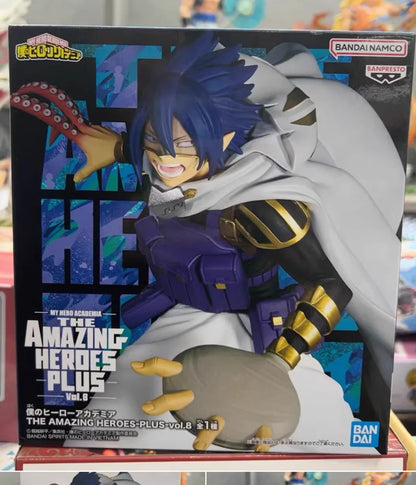 Figura My Hero Academia de 20 cm | Descubre la figura de Amajiki Tamaki de la serie The Amazing Heroes Plus Vol.8 de BANDAI BANPRESTO. Fabricado en PVC de alta calidad, perfecto para coleccionistas y fanáticos del anime.