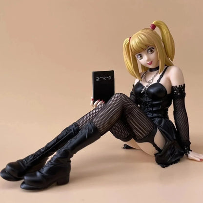Figura de la nota de muerte de 12 cm | Figura de PVC de Misa Amane, personaje icónico de Death Note, perfecta para coleccionistas y como regalo para fans.