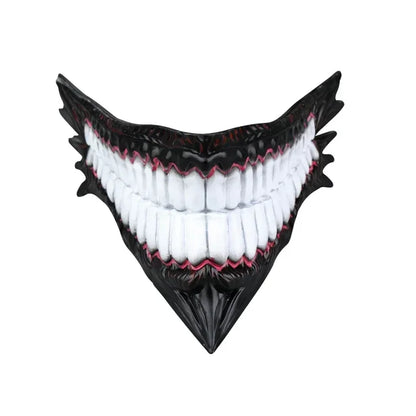 Máscara de miedo inspirada en el personaje Okarun de Dan Da Dan. Perfecto para Halloween, disfraces o eventos de cosplay. ¡Tamaño adulto, ideal para completar tu disfraz e impresionar a los fans del anime!