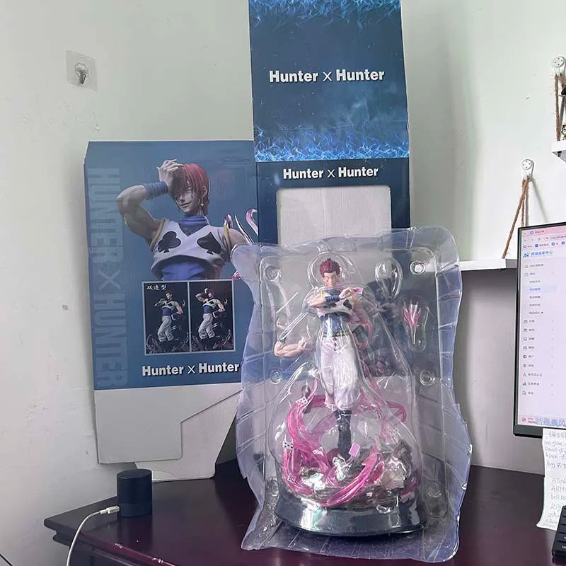 35cm Hunter X Hunter Figure | Impressive collectible statue representing Isoka, the famous charismatic antagonist of Hunter x Hunter. This figure is a detailed and high-quality collectible model ideal for anime fans 
