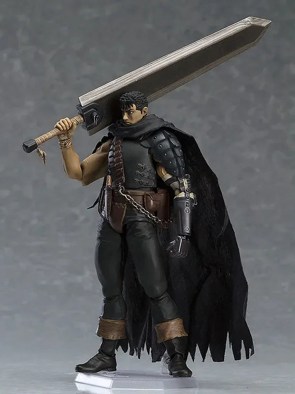 Figura BANDAI Berserk de 17cm | Figura de Guts en versión Black Swordsman con piezas intercambiables. Modelo de PVC ideal para fans y coleccionistas de Berserk.