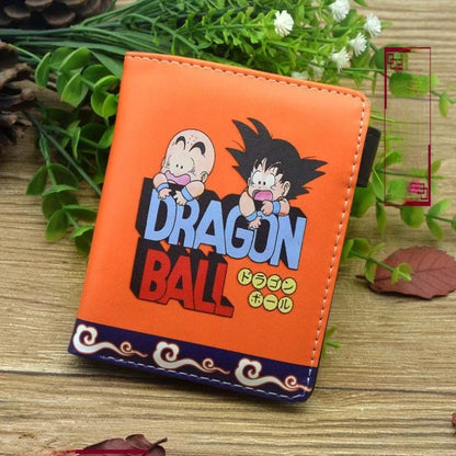 Portefeuille Dragon Ball Son Goku grande capacité, conçu pour hommes et femmes. Ce porte-monnaie portable est parfait est un cadeau idéal pour les fans de Dragon Ball