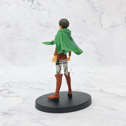 Figuras de Ataque a los Titanes de 16 cm | Figuras coleccionables que representan a Eren, Mikasa y Levi de Attack on Titan. Ideales para fanáticos y coleccionistas, estos modelos detallados traen el mundo del anime a tu espacio. 