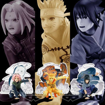 Figura Bandai Banpresto de 12 cm (Edición Panel Spectacle) Naruto Shippûden | Figura de colección que representa a Haruno Sakura. Un modelo detallado y dinámico, perfecto para fans del anime y como regalo para niños.
