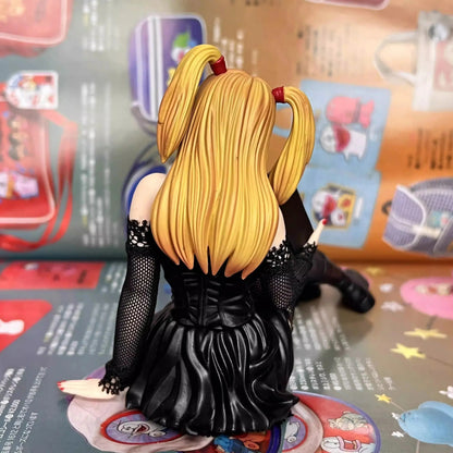Figura de la nota de muerte de 12 cm | Figura de PVC de Misa Amane, personaje icónico de Death Note, perfecta para coleccionistas y como regalo para fans.