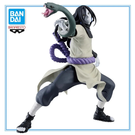 15cm Figurine Bandai Banpresto (édition Vibration Stars) Naruto | Modèle en PVC représentant Orochimaru, parfait pour les collectionneurs et les fans d'anime. Idéal comme cadeau de Noël ou décoration