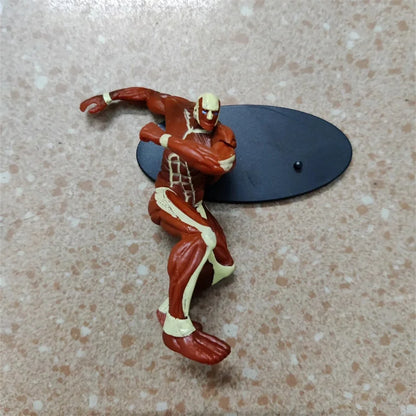 Figuras de Ataque a los Titanes | Conjunto de 10 figuras de acción de Attack on Titan. Perfectas para niños y coleccionistas, estas figuras son ideales como juguetes o regalos para los fanáticos del anime. 