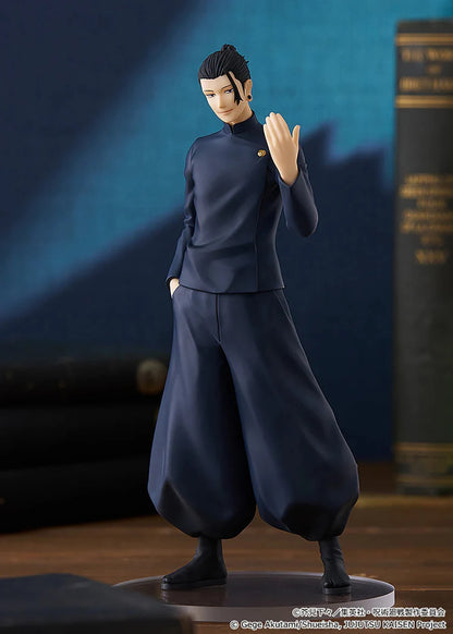 Figuras POP UP PARADE Jujutsu Kaisen de 19 cm | Figuras que representan a Suguru Geto y Satoru Gojo, versión Inventario Oculto / Muerte Prematura. Modelos detallados para coleccionistas y fanáticos del anime.