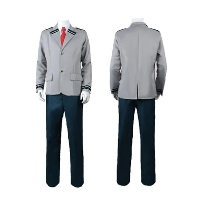 Cosplay completo de UA Hero Academy del uniforme escolar de los héroes del anime. Perfecto para cosplay y eventos como Halloween. Unisex, ideal para los fans de Boku No Hero Academia.