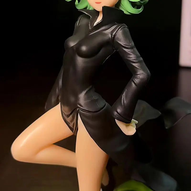 Figura One Punch Man de 22 cm | Figura de PVC de Tatsumaki, también conocido como Tragic Tornado, de One Punch Man. Un modelo coleccionable ideal para los fans del anime y un regalo perfecto para los niños.